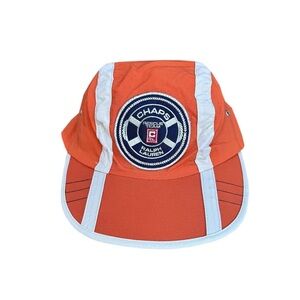 Vintage Chaps Ralph Lauren Orange Nylon Hat